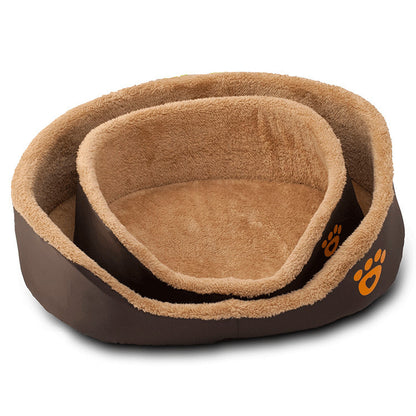 Soft Wool Dog Bed