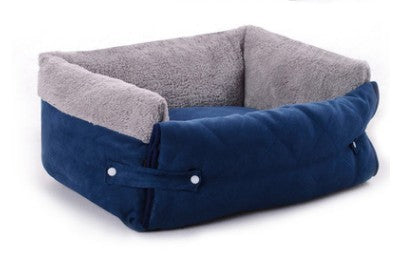 Flip Pet Nest Removable Pet Bed with Blanket