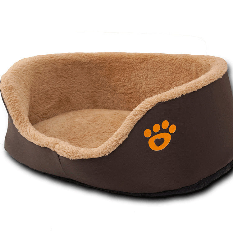 Soft Wool Dog Bed