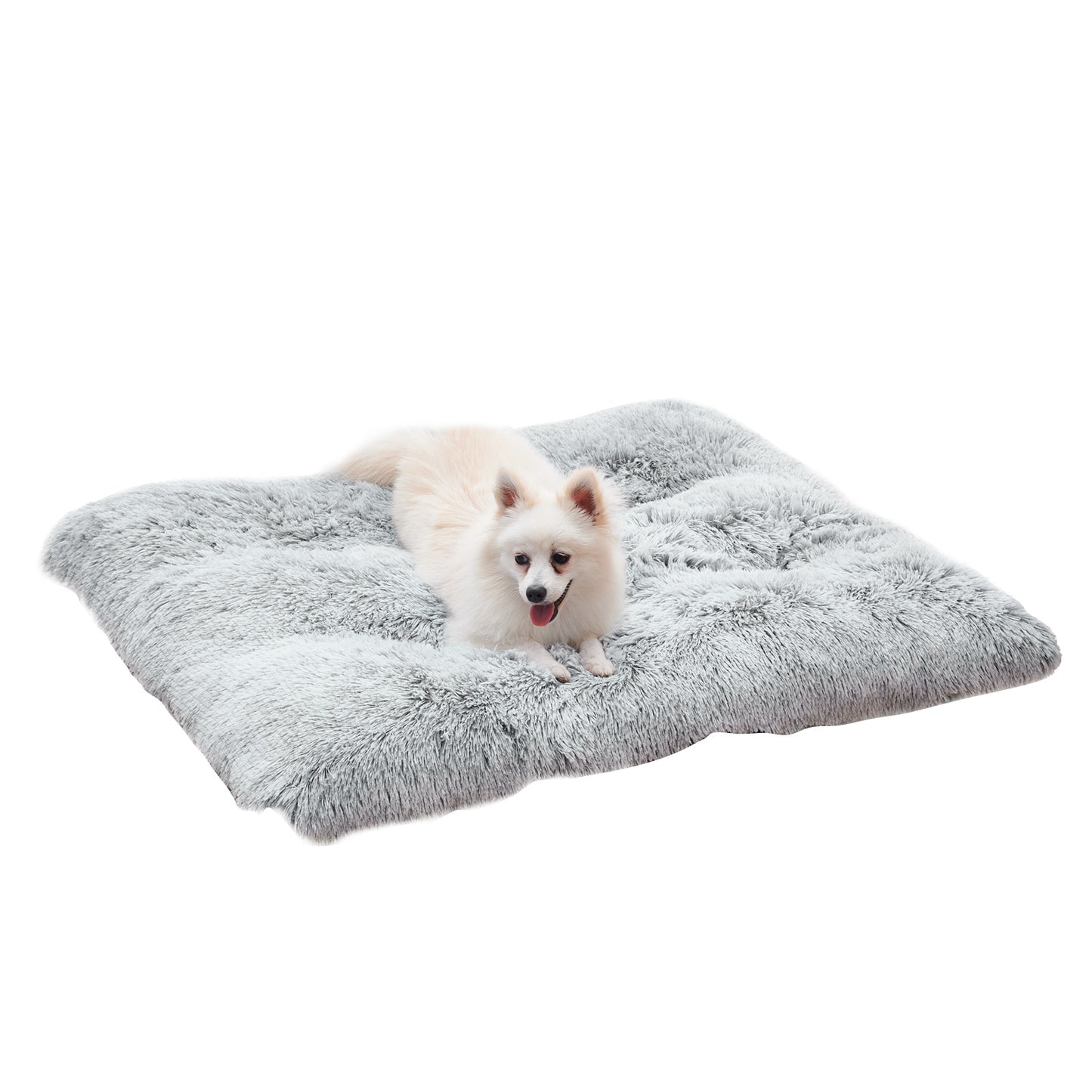 Long Plush Dog Bed